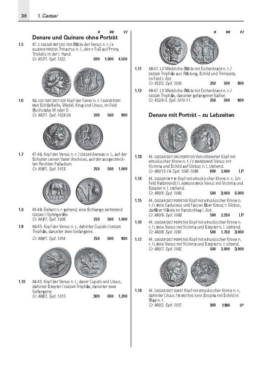 Die Münzen der römischen Kaiserzeit