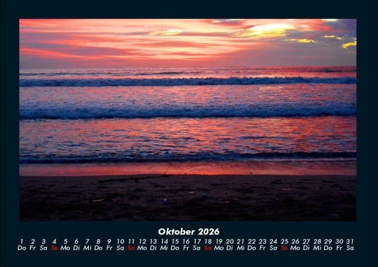 Produktbild: Bali 2026 Fotokalender DIN A4