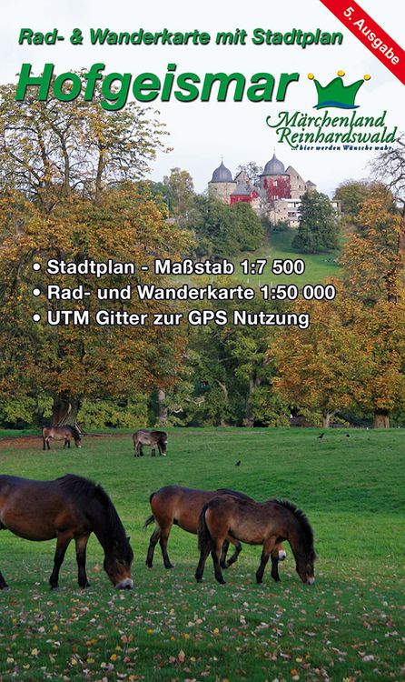 Produktbild: Hofgeismar Rad- und Wanderkarte mit Stadtplan