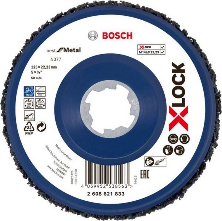 Produktbild: Bosch Accessories 2608621833 Polierscheibe Durchmesser 125 mm 1 St.