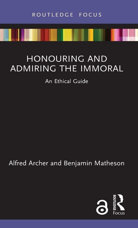 Produktbild: Honouring and Admiring the Immoral