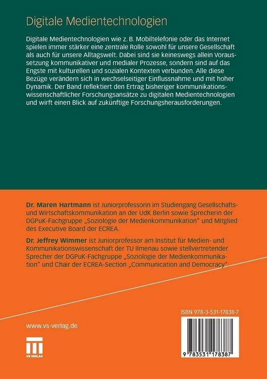 Produktbild: Digitale Medientechnologien