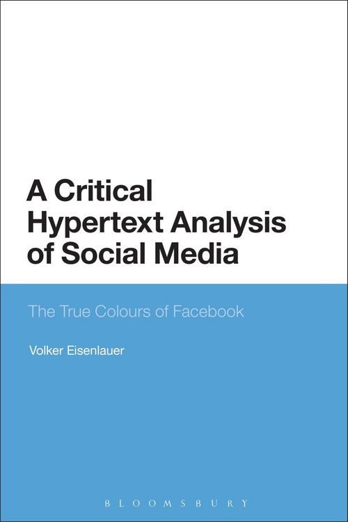 Produktbild: A Critical Hypertext Analysis of Social Media