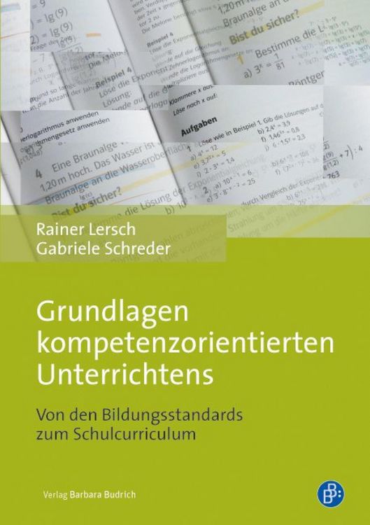 Produktbild: Grundlagen kompetenzorientierten Unterrichtens