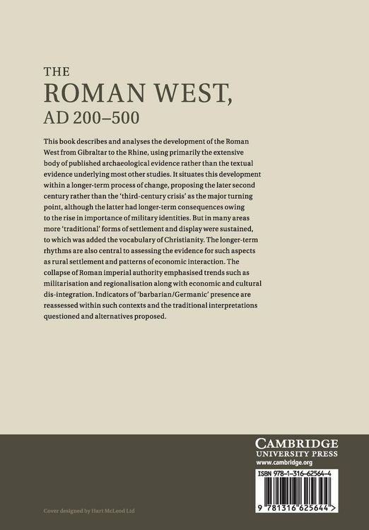 Produktbild: The Roman West, AD 200-500