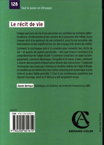 Produktbild: Le r&eacute;cit de vie