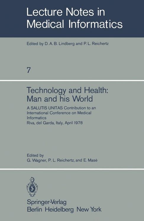 Produktbild: Technology and Health: Man and His World