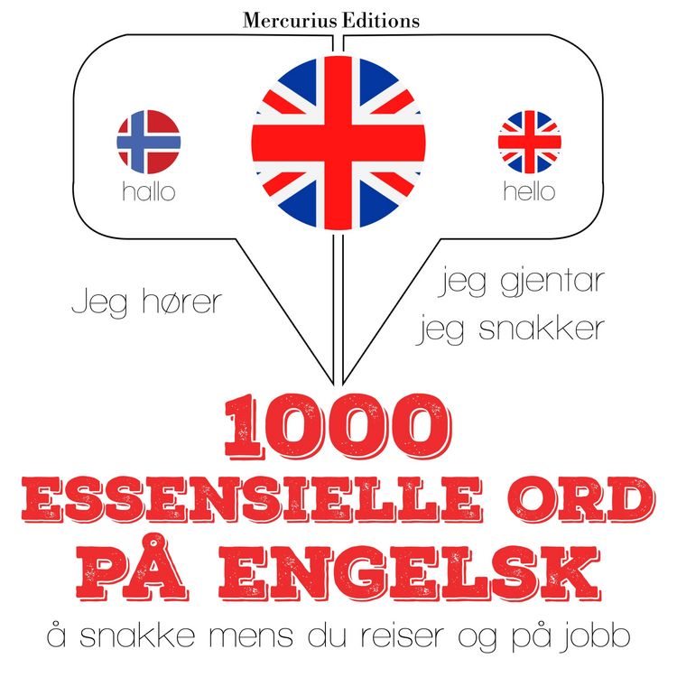 Produktbild: 1000 essensielle ord p&aring; engelsk