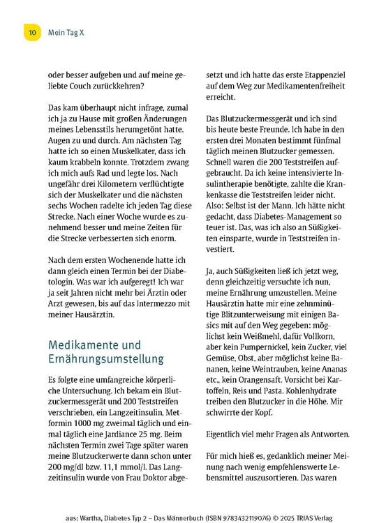 Produktbild: Diabetes Typ 2 - Das M&auml;nnerbuch