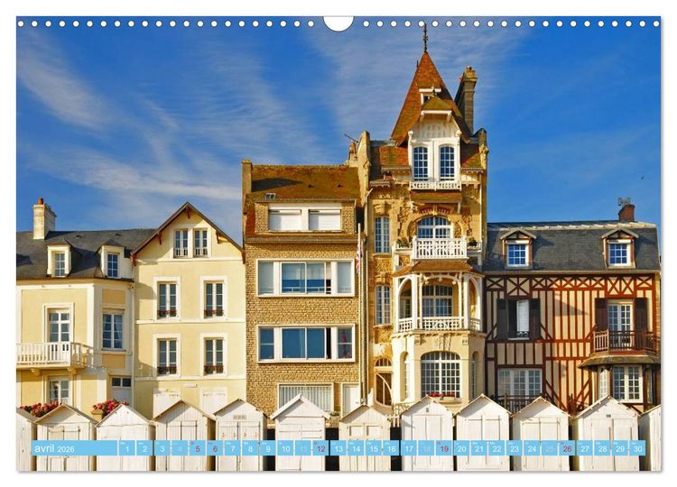 Produktbild: D&eacute;couvrez la Normandie (Calendrier mural 2026 DIN A3 vertical), CALVENDO calendrier mensuel