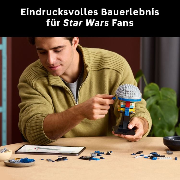 Produktbild: LEGO Star Wars 75408 Angriff der Klonkrieger: Jango Fett Helm