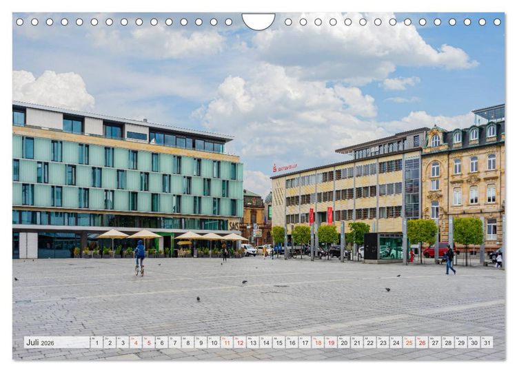 Produktbild: Kaiserslautern Impressionen (Wandkalender 2026 DIN A4 quer), CALVENDO Monatskalender