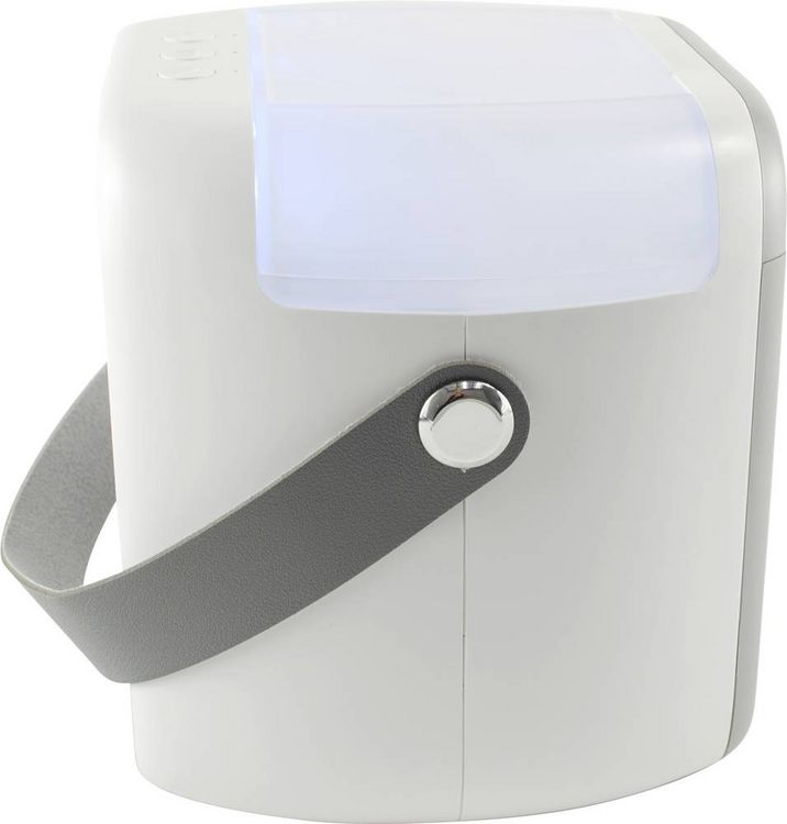 Produktbild: X4-LIFE Luftk&uuml;hler (L x B x H) 15.2 x 17.4 x 17.3 cm mit Akku, mit Beleuchtung, mit w&auml;hlbaren Stimmungslichtern