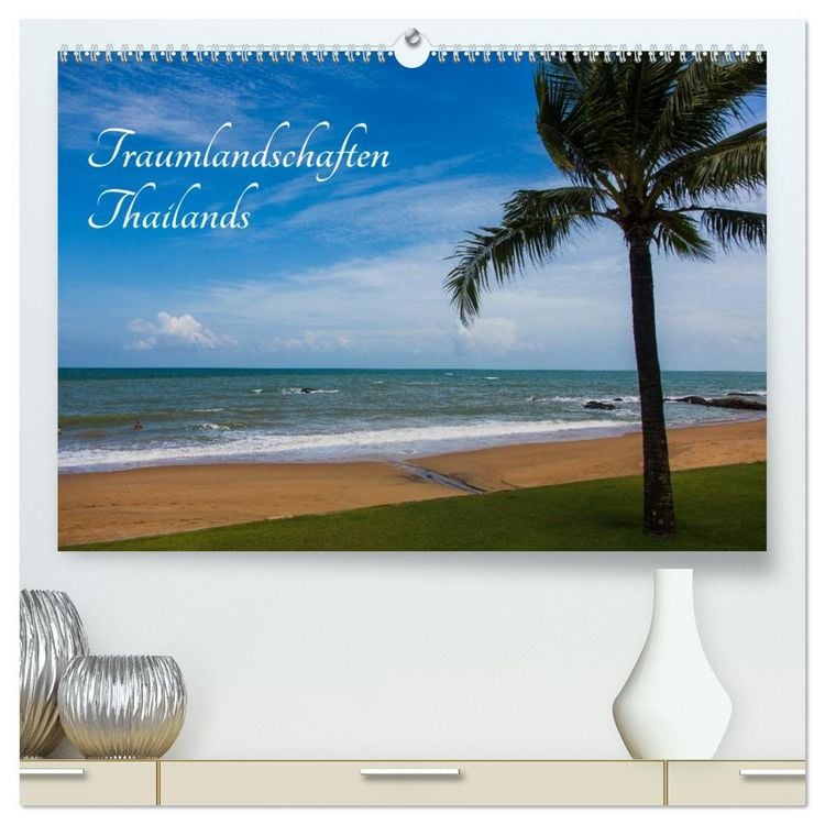 Produktbild: Traumlandschaften Thailands (hochwertiger Premium Wandkalender 2026 DIN A2 quer), Kunstdruck in Hochglanz
