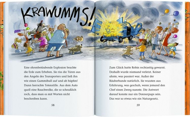 Produktbild: Der wilde R&auml;uber Donnerpups (Erstlesebuch, Bd. 3)