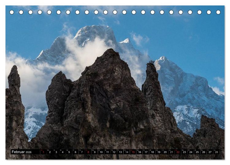 Produktbild: Nationalpark Ges&auml;use (Tischkalender 2026 DIN A5 quer), CALVENDO Monatskalender