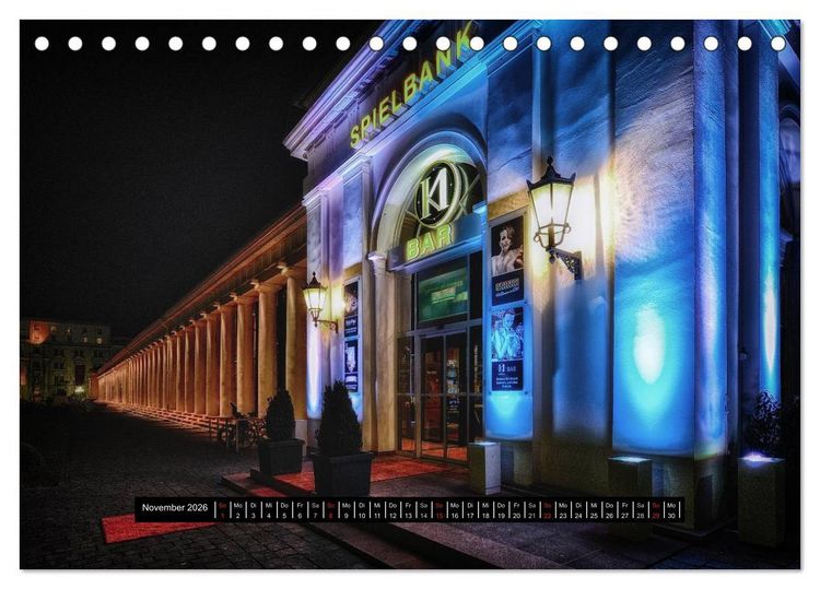 Produktbild: Wiesbaden - Inside (Tischkalender 2026 DIN A5 quer), CALVENDO Monatskalender