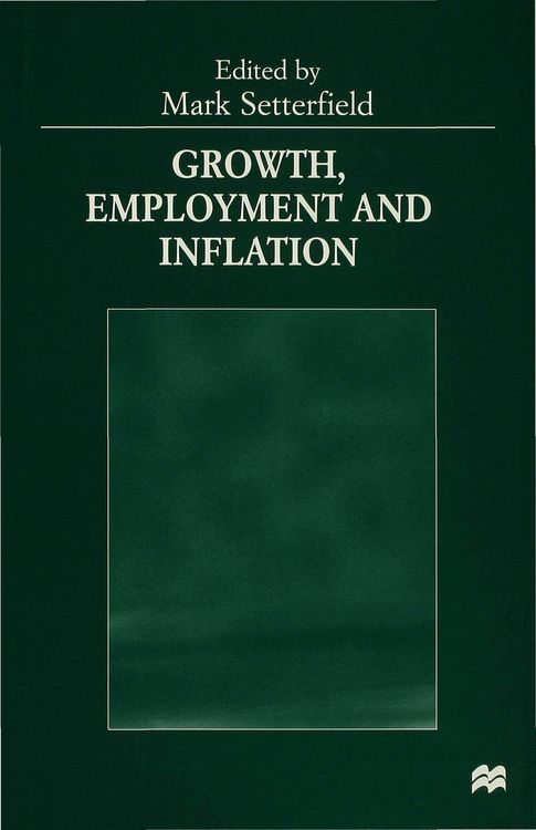 Produktbild: Growth, Employment and Inflation