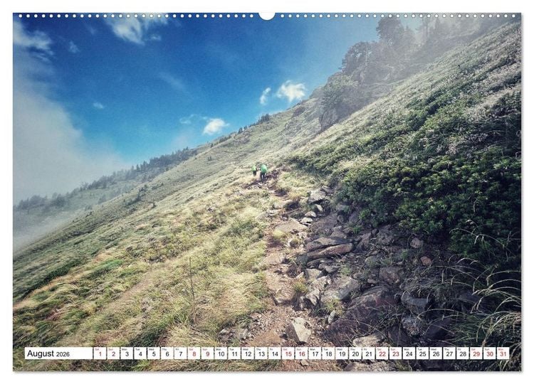 Produktbild: Hiking the GR 10 A long distance trail through the French Pyrenees (High Quality Premium Wall Calendar 2026 DIN A2 landscape),CALVENDO 12 Month Wall C