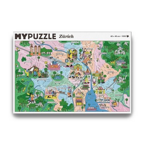 Produktbild: MYPUZZLE - Z&uuml;rich Illustrated