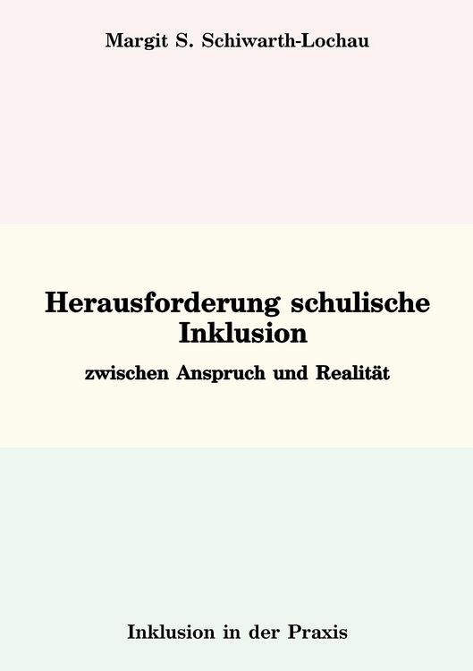 Produktbild: Herausforderung schulische Inklusion
