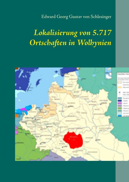 Produktbild: Lokalisierung von 5.717 Ortschaften in Wolhynien