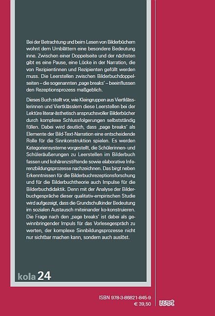 Produktbild: "Weil zwischen den Bildern passiert ja auch was."