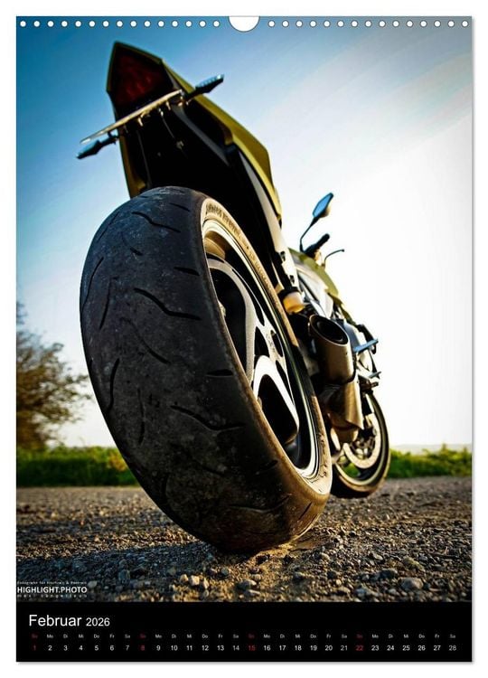 Produktbild: HONDA CB1000R (Wandkalender 2026 DIN A3 hoch), CALVENDO Monatskalender