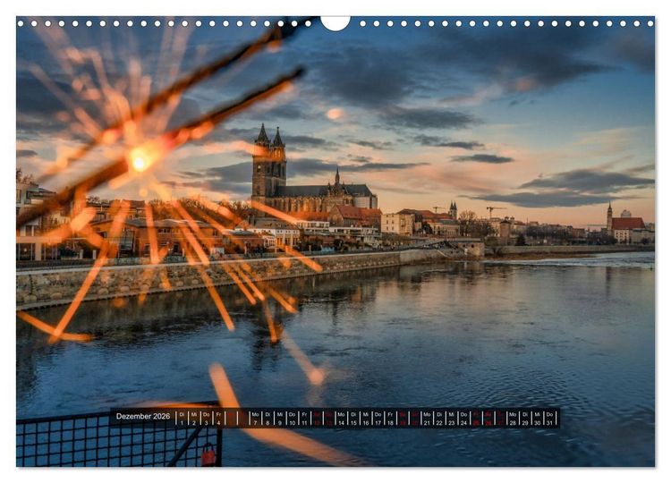 Produktbild: Magdeburg - Ottostadt (Wandkalender 2026 DIN A3 quer), CALVENDO Monatskalender
