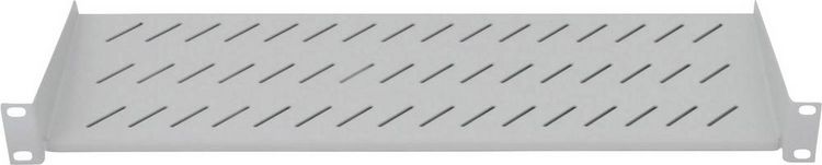 Produktbild: Intellinet 712200 19 Zoll 1 HE Festeinbau Geeignet f&uuml;r Schranktiefe: ab 450mm Grau