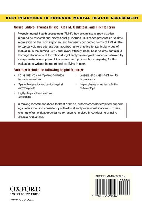 Produktbild: Evaluation for Risk of Violence in Adults