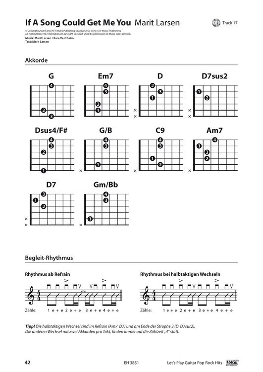 Produktbild: Let's Play Guitar Pop Rock Hits mit 2 CDs