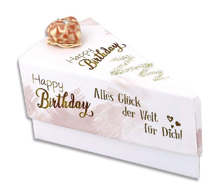 Produktbild: Tortenst&uuml;ck Little Luck Happy Birthday! Alles Gl&uuml;ck der Welt f&uuml;r Dich