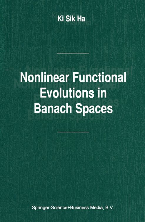 Produktbild: Nonlinear Functional Evolutions in Banach Spaces