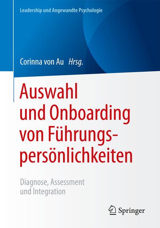 Produktbild: Auswahl und Onboarding von F&uuml;hrungspers&ouml;nlichkeiten