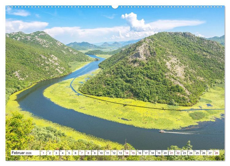 Produktbild: Montenegro - Das Land der schwarzen Berge (Wandkalender 2026 DIN A2 quer), CALVENDO Monatskalender