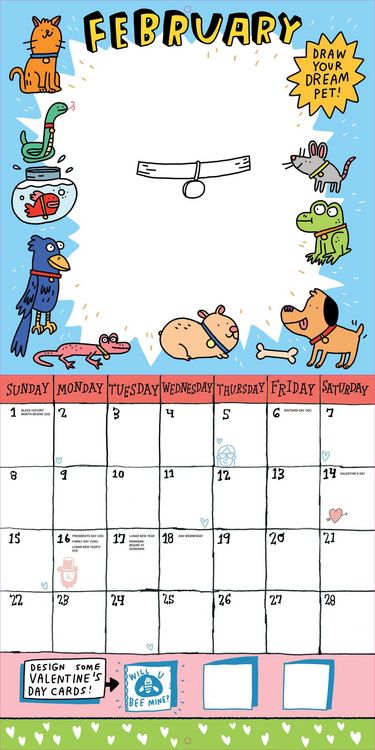 Produktbild: Kid's Awesome Activity Wall Calendar 2026