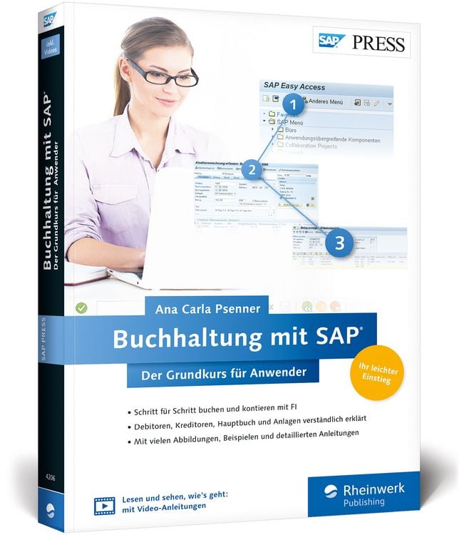 Produktbild: Buchhaltung mit SAP: Der Grundkurs für Anwender