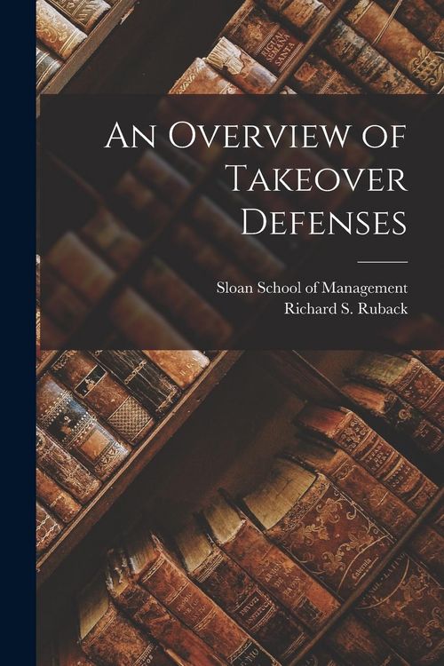 Produktbild: An Overview of Takeover Defenses