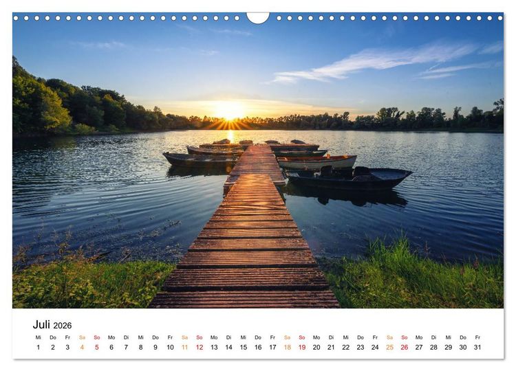 Produktbild: Die Hufeisengemeinde Br&uuml;hl (Wandkalender 2026 DIN A3 quer), CALVENDO Monatskalender