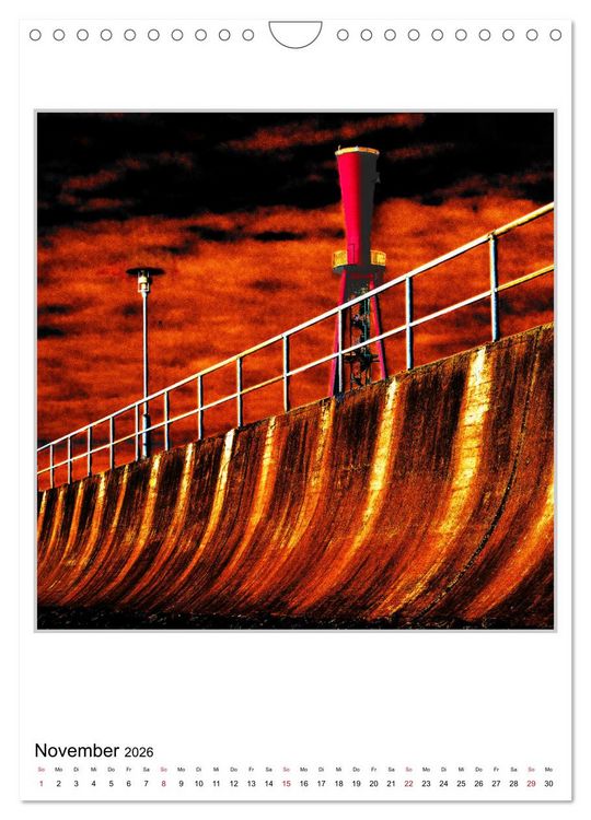 Produktbild: Stimmungsvolle Landschaften an der Nordseek&uuml;ste (Wandkalender 2026 DIN A4 hoch), CALVENDO Monatskalender