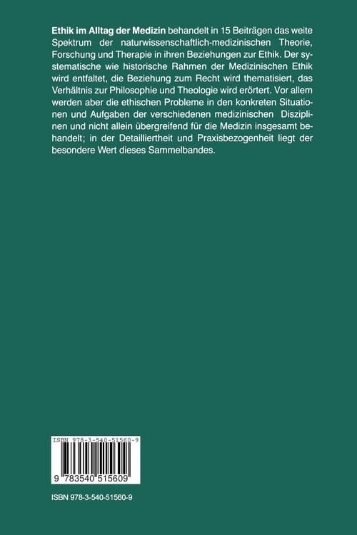 Produktbild: Ethik im Alltag der Medizin