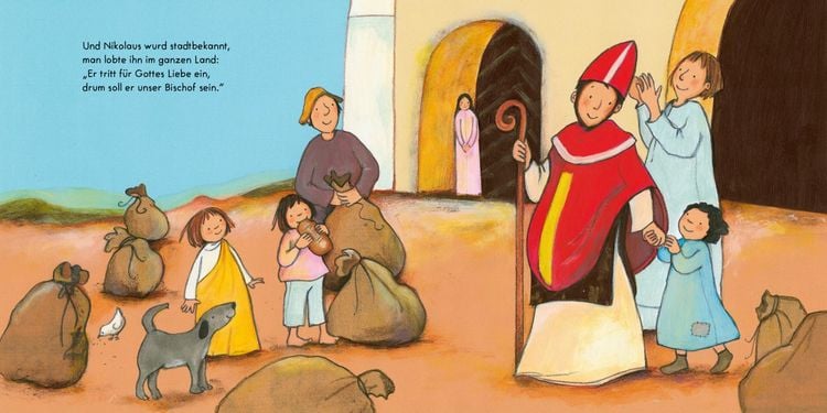 Produktbild: Dein kleiner Begleiter: Das erste Buch vom heiligen Nikolaus