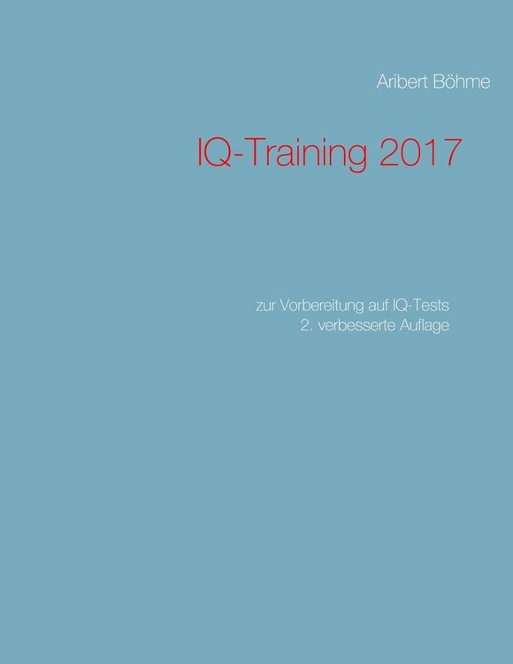 Produktbild: IQ-Training 2017