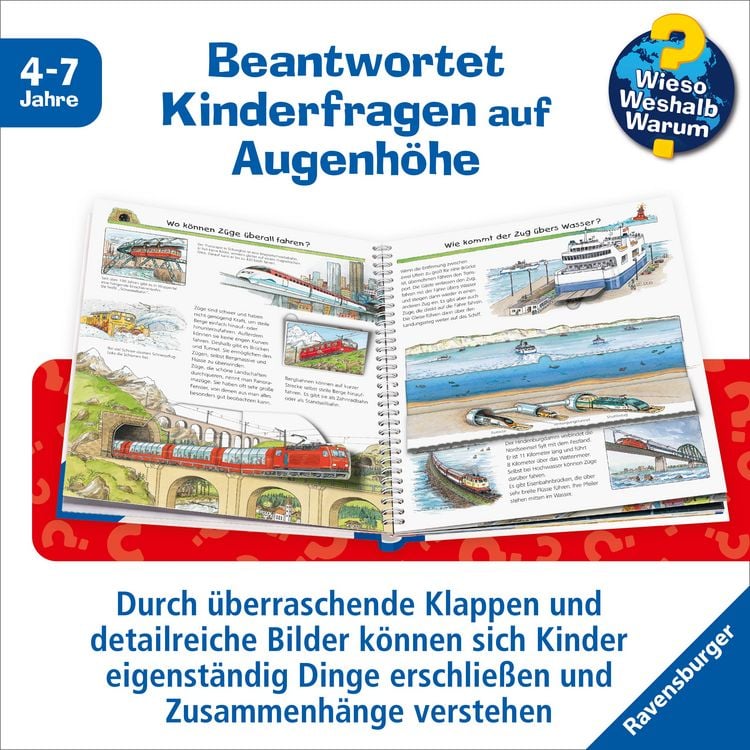 Produktbild: Wieso? Weshalb? Warum? Kernreihe, Band 8 - Alles &uuml;ber die Eisenbahn