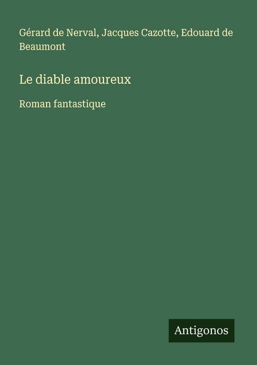 Produktbild: Le diable amoureux