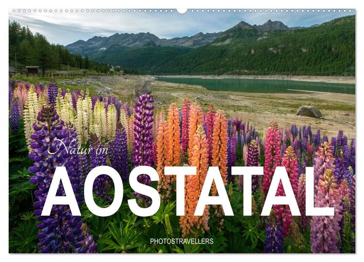 Produktbild: Natur im Aostatal (Wandkalender 2026 DIN A2 quer), CALVENDO Monatskalender