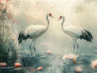 Produktbild: CALVENDO Puzzle Zarte idyllische Werke | 1000 Teile Lege-Gr&ouml;&szlig;e 64x48cm Foto-Puzzle f&uuml;r gl&uuml;ckliche Stunden