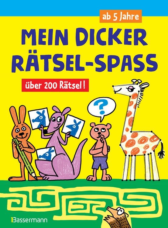 Produktbild: Mein dicker R&auml;tsel-Spa&szlig;.&Uuml;ber 200 R&auml;tsel