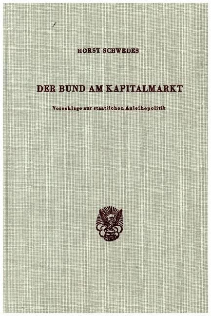 Produktbild: Der Bund am Kapitalmarkt.